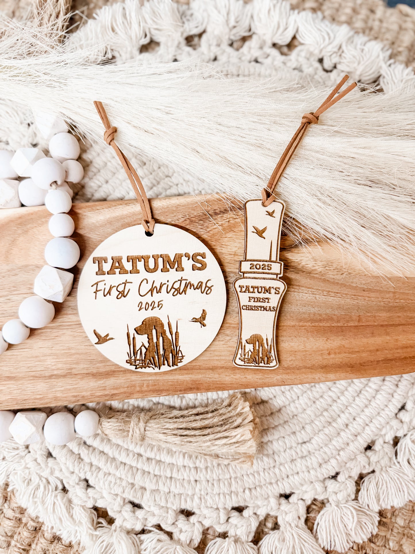 DUCK HUNTING FIRST CHRISTMAS ORNAMENT