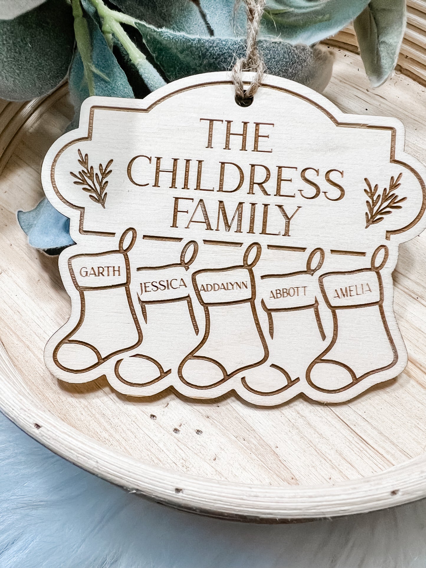 Stocking Ornament