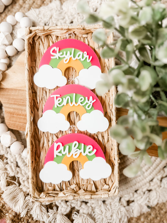 RAINBOW BRIGHT BAG TAG