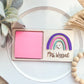 Rainbow Post it Holder
