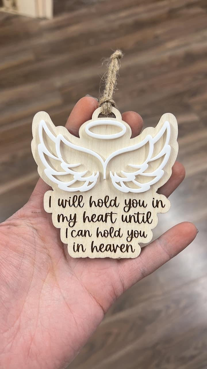 RTS Angel Baby Ornament