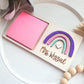 Rainbow Post it Holder