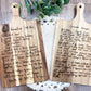 Custom Recipe Cutting Board