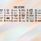 Custom Round Name Sign