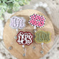 MYSTERY Monogram Badge Reel