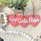 Scalloped Heart Tag