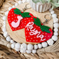 STRAWBERRY BAG TAG