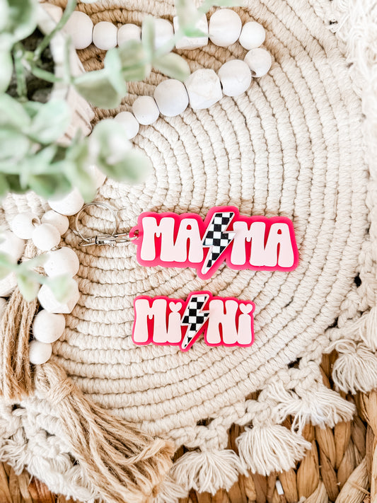 MAMA/MINI BOLT KEYCHAIN OR CLIP