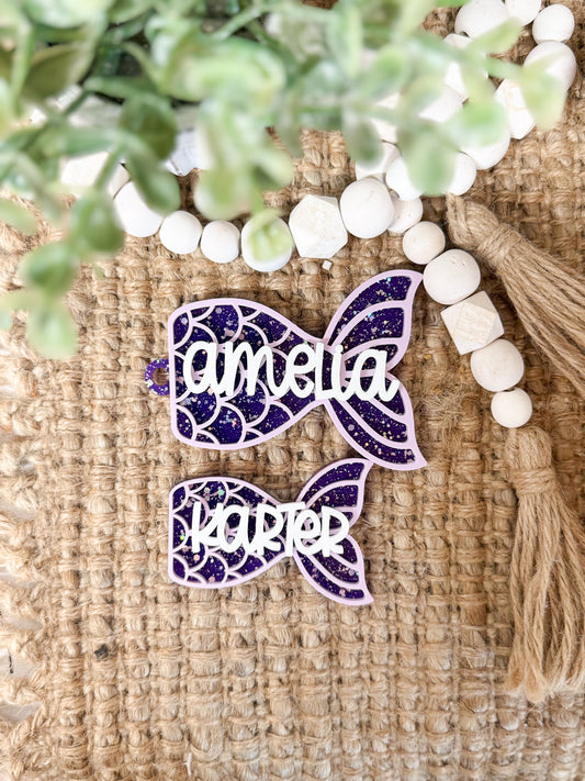 MERMAID CLIP OR BAG TAG