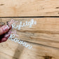 BOW NAME BAG TAG
