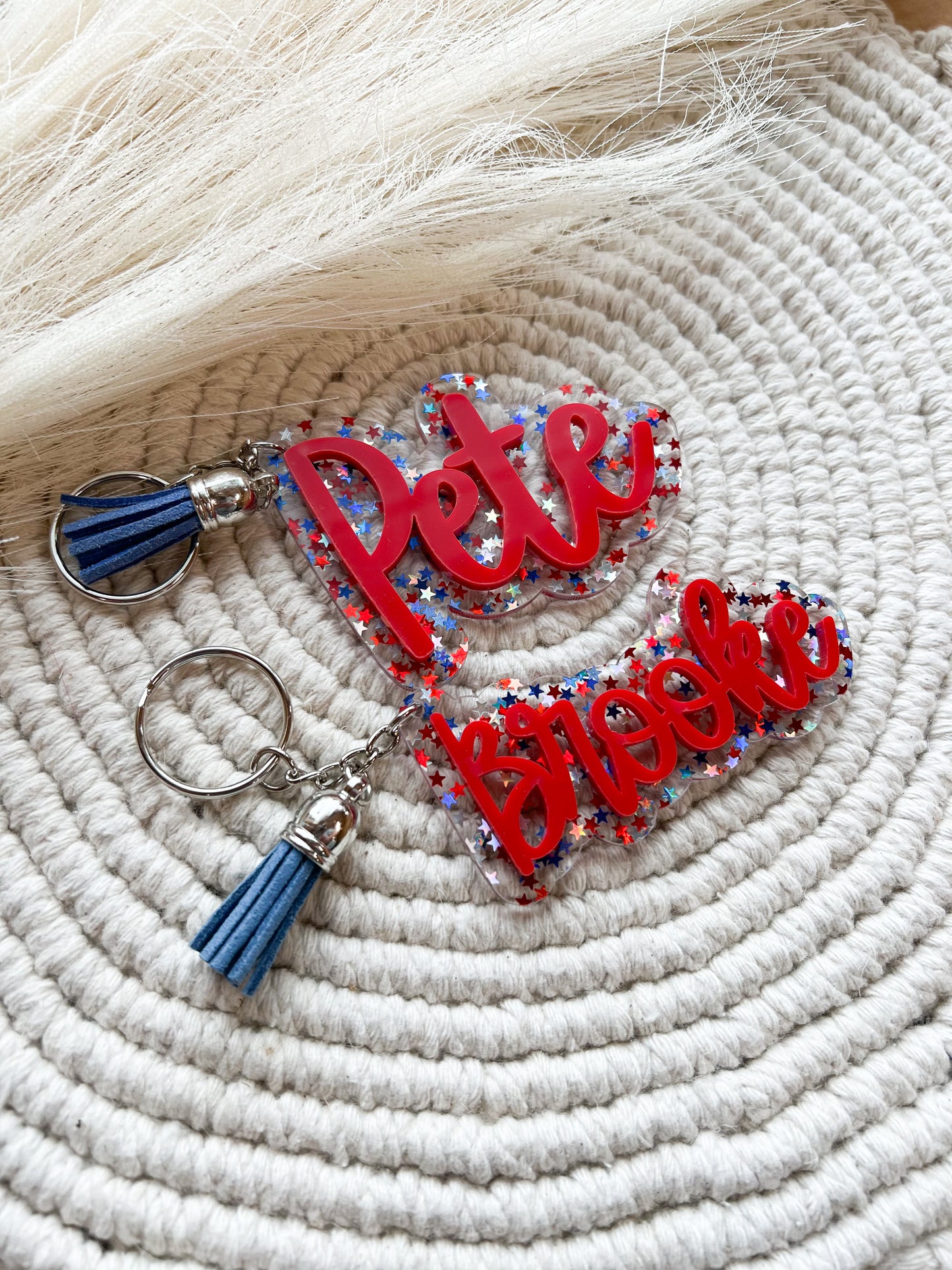 Patriotic Keychain