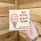 Here is the Scoop Sign