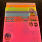 NEON GLITTER HAIR CLIPS