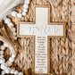PERSONALIZED BEDTIME PRAYER CROSS