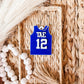 BASKETBALL JERSEY BAG TAG