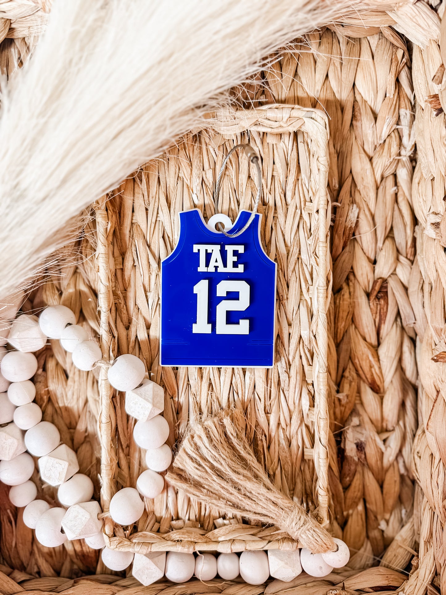 BASKETBALL JERSEY BAG TAG