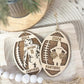 FOOTBALL-CHEER ORNAMENT