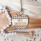 RATTAN TEACHER APPLE ORNAMENT