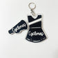 Cheer Uniform Bag Tag & Cheer Clip