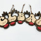 Reindeer Inital Ornament