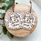 Santa Ornament Personalized