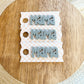 Checkered and Muted Mama Tags 30 0z