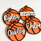 Basketball Bag Tag