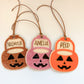 Pumpkin Bucket Basket Tag