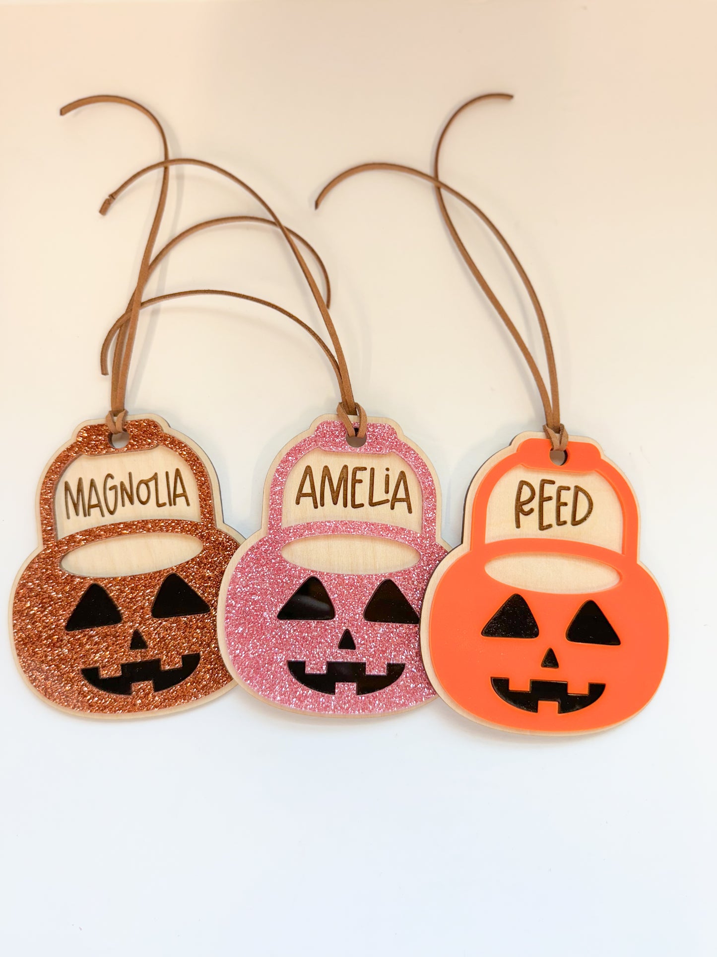 Pumpkin Bucket Basket Tag