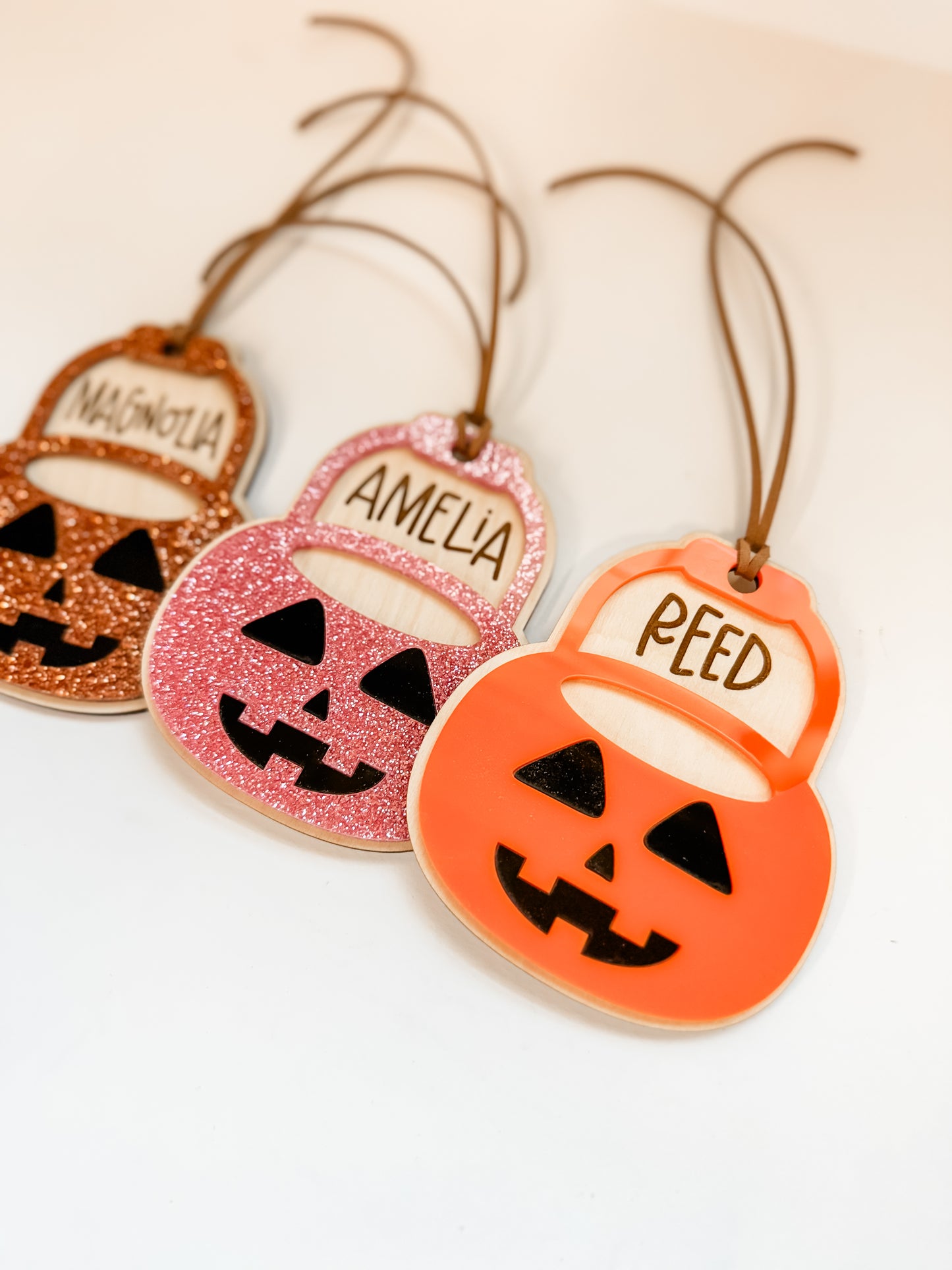 Pumpkin Bucket Basket Tag