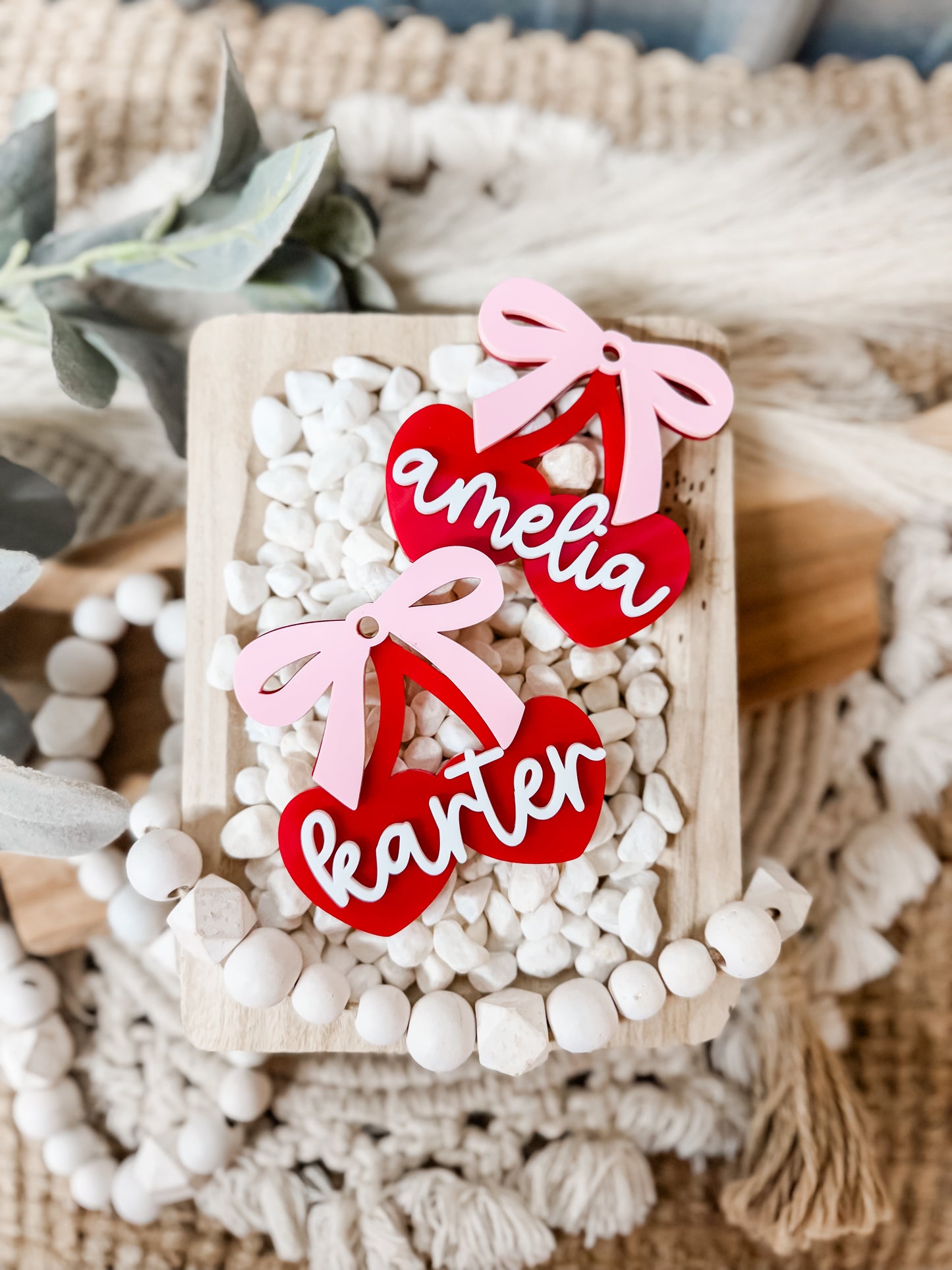 CHERRY BAG TAG