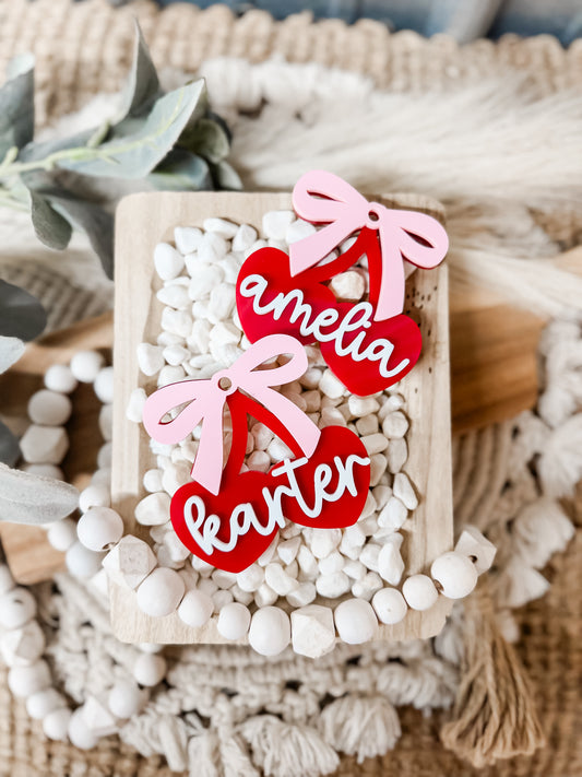 CHERRY BAG TAG