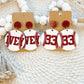 Custom Color Baseball/Softball Dangle Earrings