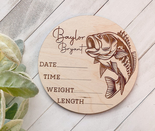 Fish Birth Announcement