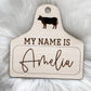 My Name Is Cow Tag