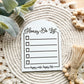 Honey Do List