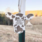 Cow Head Christmas Ornament
