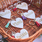 Acrylic Heart Keychain