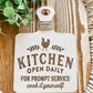 Kitchen chicken Sign
