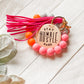 Pink Orange and grey Humble/Hustle