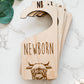 Highland Cow Boy Closet Dividers