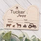 Farm Birth Announcement