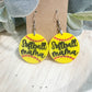 Baseball and Softball Earrings