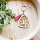 Good vibes keychain