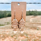 Aztec Cow Dangles