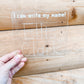 Acrylic Name Trace