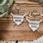 Baseball mom and dad