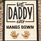 Hands Down Sign With Hands