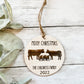 Mooy Christmas Ornaments With Cows