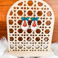 Chicken dangle earrings